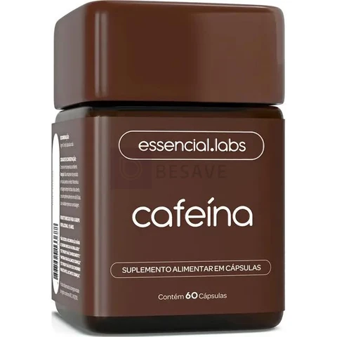 CAFEÍNA 100% PURA 200mg por Cápsula - 60 Cápsulas - Termogênico com Fórmula Concentrada para a Máxima Absorção