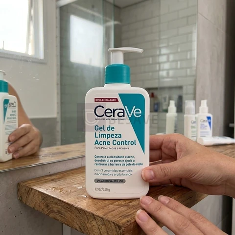 Gel De Limpeza Acne Control Para Pele Oleosa 340g Cerave