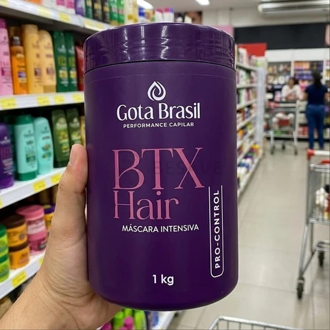 Btx Capilar Organico Liso Perfeito 1kg C Manteiga De Karite