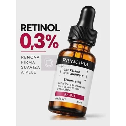 Sérum Facial Principia Retinol 0,3% Vitamina + Rn-0,3 30ml
