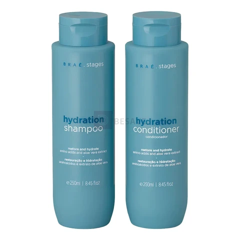 Kit Hidratação Braé Stages Shampoo + Condicionador Hydration