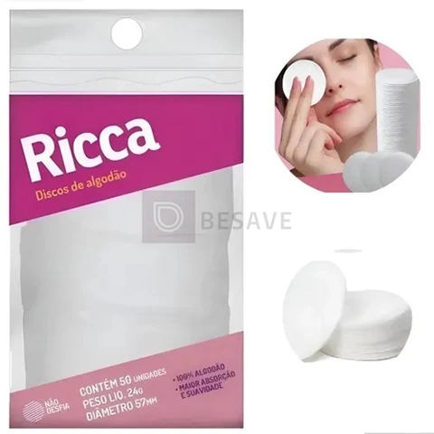 Ricca Disco de Algodão