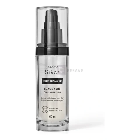 Óleo Nutritivo Siàge Nutri Diamond Eudora Original 60ml