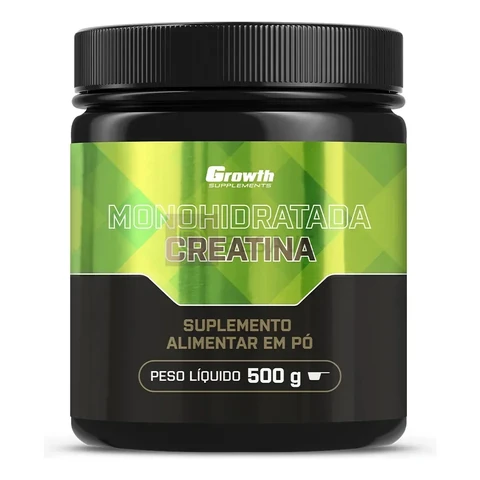 Creatina Monohidratada 500g em Pó (Growth)