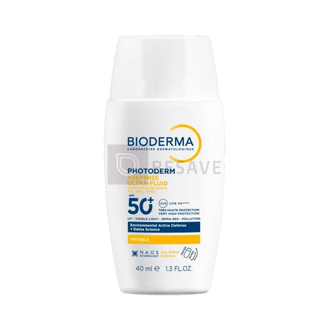 Bioderma Protetor Solar Facial Ultrafluido Photoderm XDefense FPS 60 Sem Cor