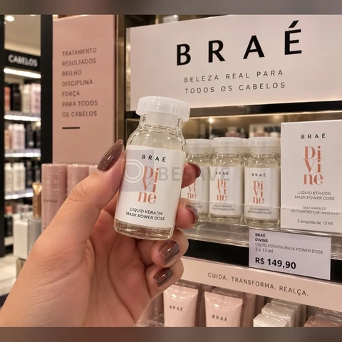 Braé Divine Kit Com 3 Ampolas 13ml