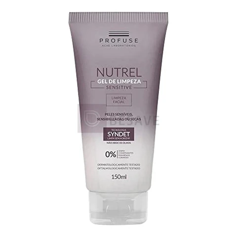 Gel de Limpeza Facial Profuse Nutrel Sensitive, 150ml