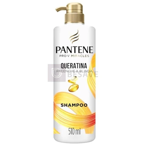 Pantene Pro-V Miracles Shampoo Queratina Preenche e Blinda 510 ml