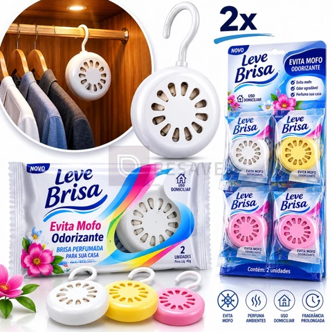 Kit Anti Mofo Evita Fungos Umidade Cheiro Guarda Gavetas Armários Roupas