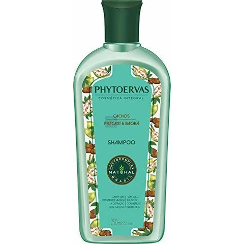 Phytoervas Phyto Shampoo Cachos 250Ml Verde
