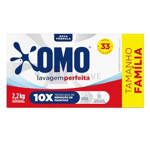 OMO Sabão Em Pó Lavagem Perfeita 2.2Kg