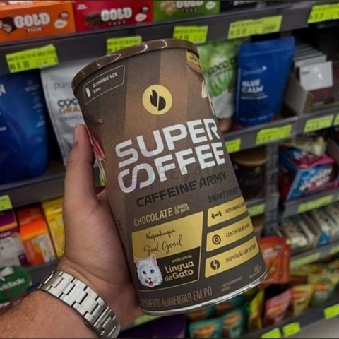 SuperCoffee Lingua de Gato - Economic Size (380g) - Caffeine Army