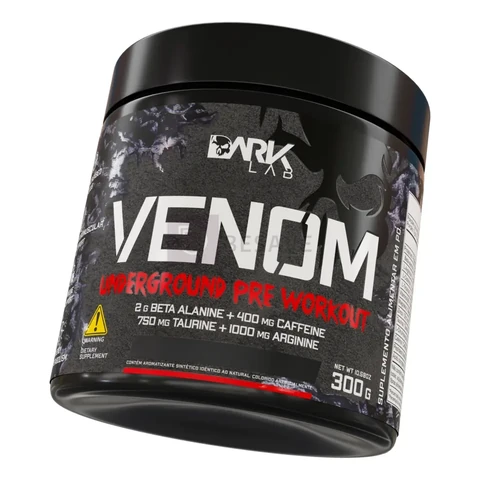 Pre Treino Venom Underground 300g Mango Loko Dark Lab - 60 Doses
