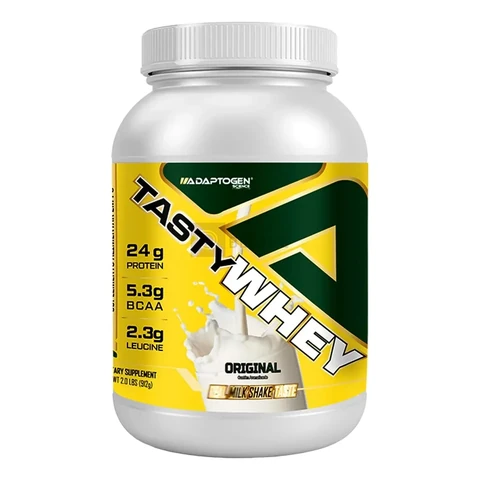 Suplemento em pó Tasty Whey Adaptogen Science proteínas sabor clásico 900g