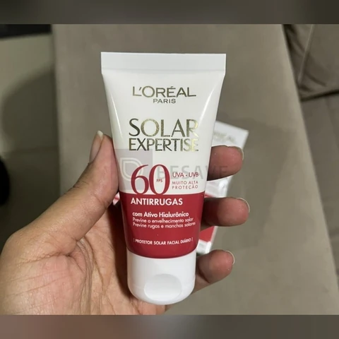 L'Oréal Paris Solar Expertise Kit Protetor Solar Antirrugas FPS 60, 40g