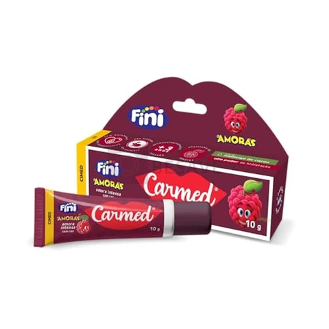 Carmed Fini Amora Intensa Hidratante Labial com cor 10g
