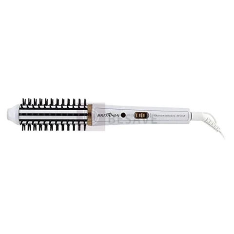 Britânia Escova Modeladora BEC04 2 em 1 Bivolt Plástico e Metal