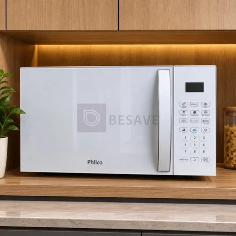 Microondas Philco PMO30B 28L 1100W Branco