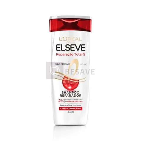Elseve Reparação Total 5 - Shampoo 400ml