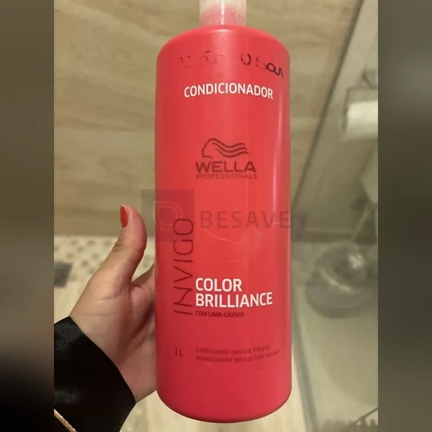 Condicionador Invigo Color Brilliance Wella Professionals 1 Litro