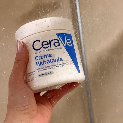 Creme Hidratante Corporal e facial para Pele Seca a Extra Seca Sem Perfume 454g CeraVe
