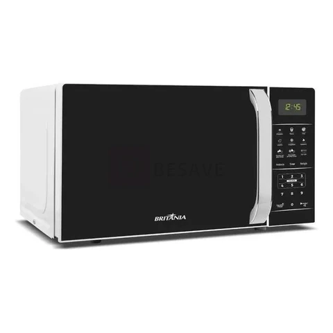 Micro-ondas Britânia Bmo23 De Preto 20l Branco