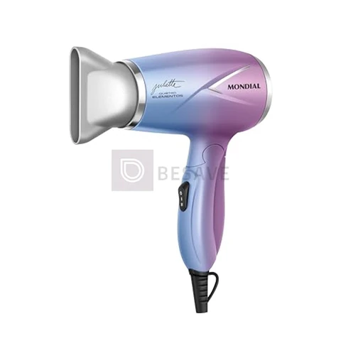 MONDIAL Secador de Cabelo By Juliette, Azul/Rosa, 1200W, Bivolt - SCT-JU-03