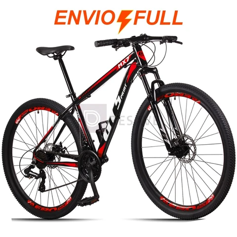 Bicicleta Aro 29 GT Sprint MX7 24V index Freio Disco Alumínio Suspensão Aero MTB