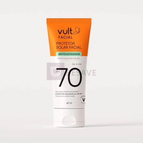 VULT PROTETOR SOLAR FACIAL FPS 70 40ml