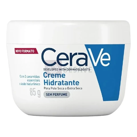 Creme Hidratante Cerave Pele Seca e Extra Seca Sem Perfume 85g