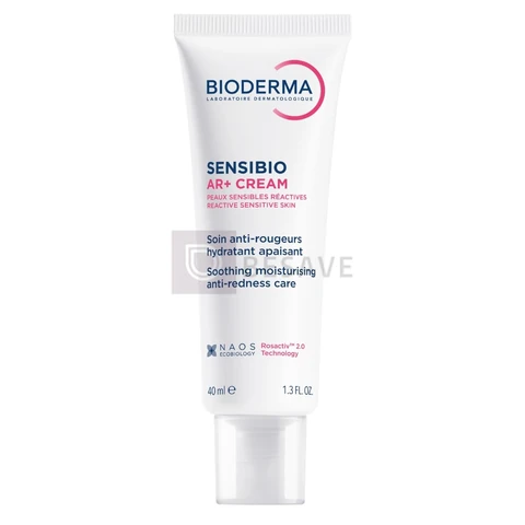 BIODERMA Creme Facial Antivermelhidão Ultracalmante Sensibio AR+ Cream 40ml para Pele Sensível Reativa Hidratante