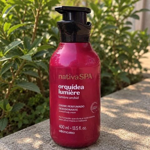 O Boticário Creme Perfumado Desodorante Nativa Spa Orquídea