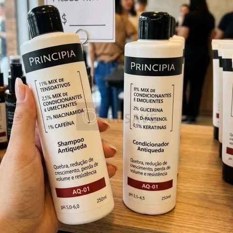 Principia Kit Shampoo E Condicionador Antiqueda Aq-01