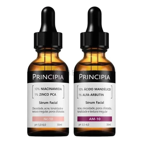Principia Kit C/2 Séruns Antimanchas Niacinamida+ Mandélico