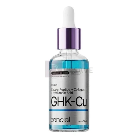 Sérum Ghk-cu + Colágeno Bioestimulação Facial Zencial 30ml