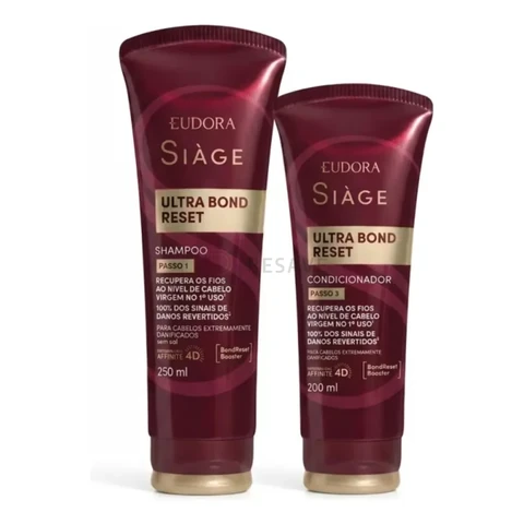 Kit Siage Ultra Bond Reset Shampoo E Condicionador
