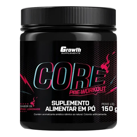Pré Treino Core 150g Growth Supplements