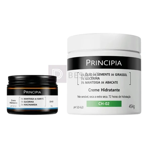 Principia Kit Cremes Hidratantes Rosto E Corpo Ch-01 + Ch-02 Seca Dia/noite