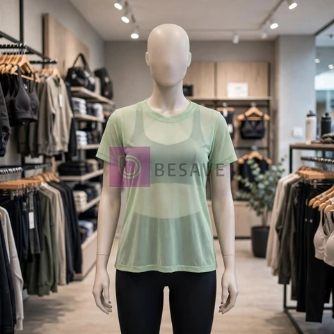 Blusa Tule Camiseta Feminina Academia Fitness
