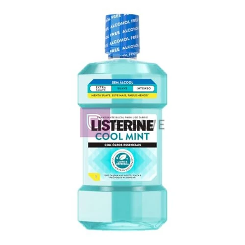 Enxaguante Bucal Listerine Cool Mint, Sem Álcool, 1L