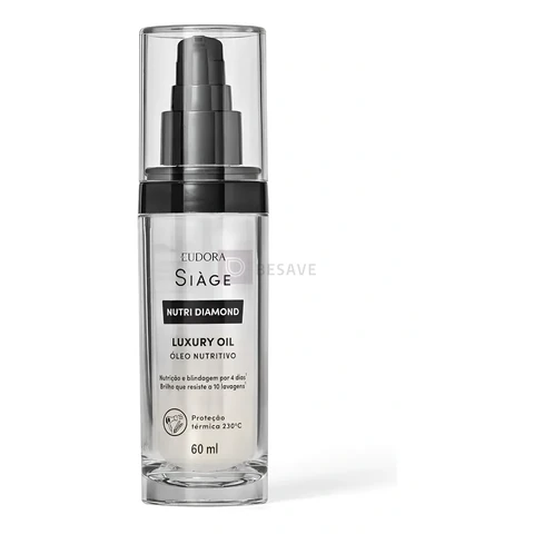 Óleo Nutritivo Siàge Nutri Diamond Eudora Original 60ml