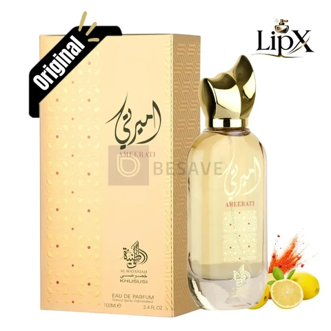 Perfume Árabe Ameerati Feminino Eau De Parfum 100 Ml Com Nf lipx