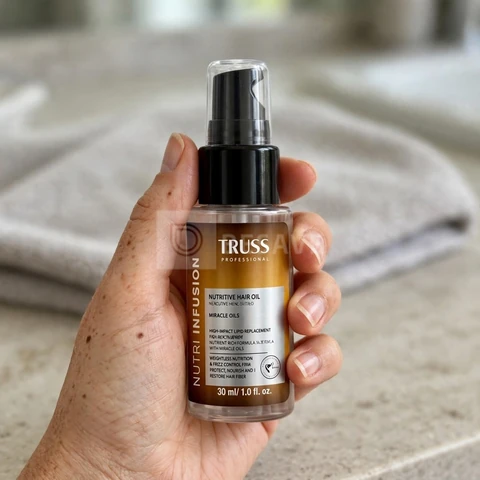 Truss Óleo Capilar Nutritivo Nutri Infusion | Nutrição Profunda e Controle de Frizz | 30ml