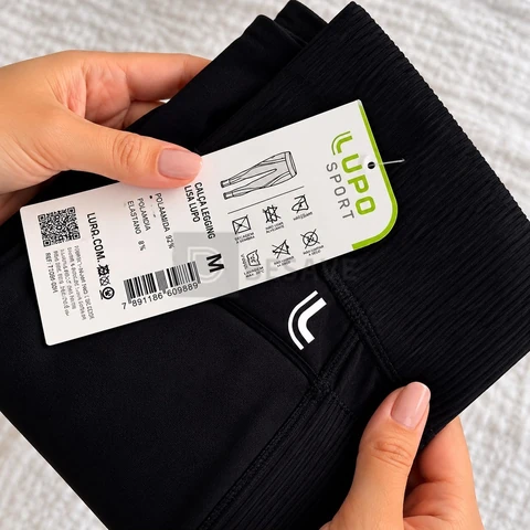 Calça Legging Lupo Lisa Fitness Não Fica Transparente Alta Compressão modelo fio 150