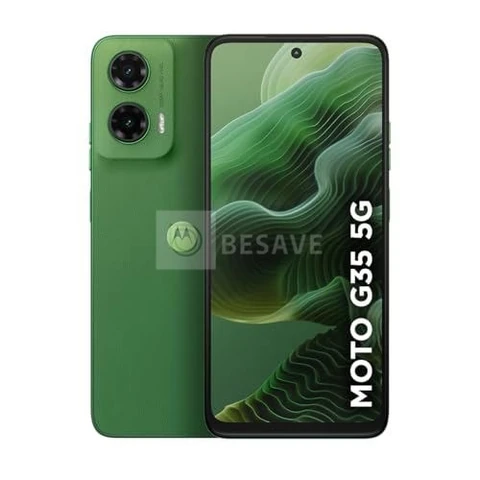 Smartphone Motorola Moto g35 5G - 128GB 12GB (4GB RAM+8GB Ram Boost) e Camera 50MP com AI NFC Tela 6.7" com Superbrilho - Verde