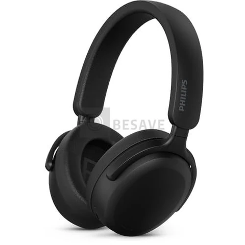 PHILIPS, Headphone Bluetooth, TAH2300BK/00, Com Microfone, Até 55 horas de bateria, Design Over-ear, Dobrável, Preto