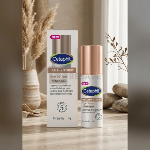 Cetaphil Healthy Renew Sérum Hidratante para a Área dos Olhos Antirrugas, Antissinais 15g - Suaviza Olheira, Anti-idade
