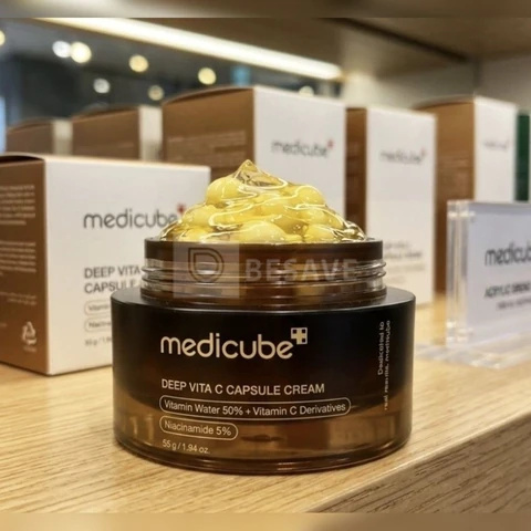 Medicube Deep Vitamin C - Hidratante Facial Golden - 55g Momento de aplicação Dia/Noite Tipo de pele Todo tipo de pele