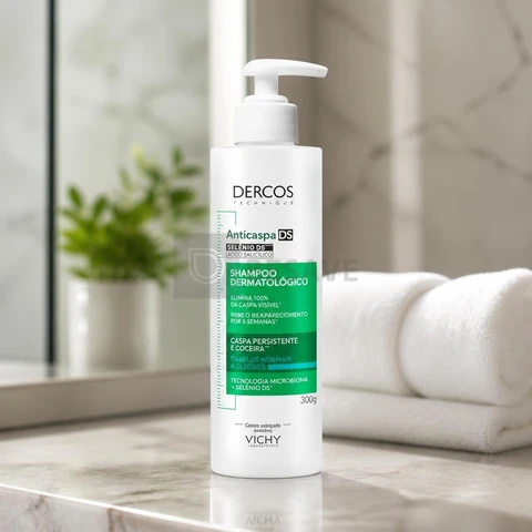 Vichy, Dercos Shampoo Anticaspa para Cabelos Normais a Oleosos