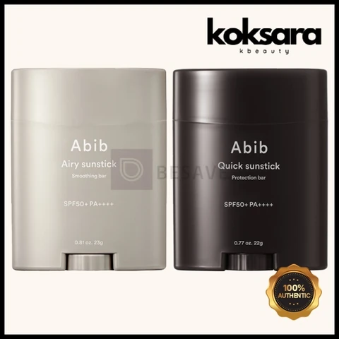 Abib Sunstick Bar 2types (Airy,quick) SPF50+PA++++